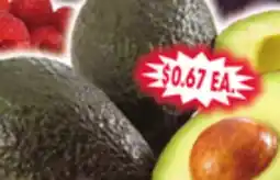 Jewel-Osco Hass Avocados offer