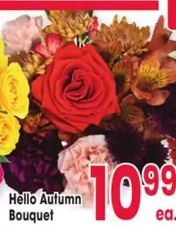 Jewel-Osco Hello Autumn Bouquet offer