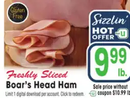 Jewel-Osco Boar's Head Ham offer