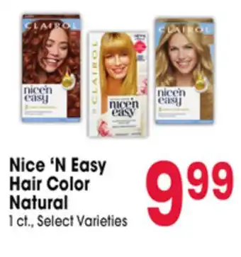 Jewel-Osco Nice'N Easy Hair Color Natural offer