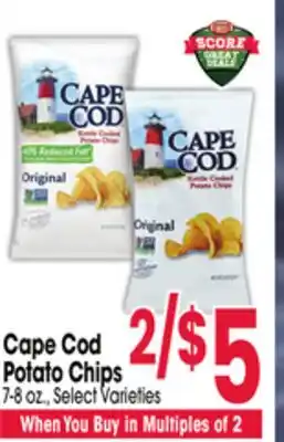 Jewel-Osco Cape Cod Potato Chips offer