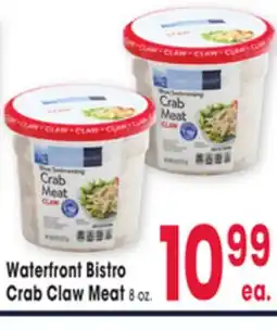 Jewel-Osco Waterfront Bistro Crab Claw Meat offer