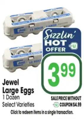 Jewel-Osco Jewel Large Eggs offer