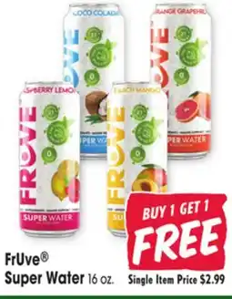 Jewel-Osco FrUve Super Water offer