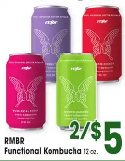 Jewel-Osco RMBR Functional Kombucha offer