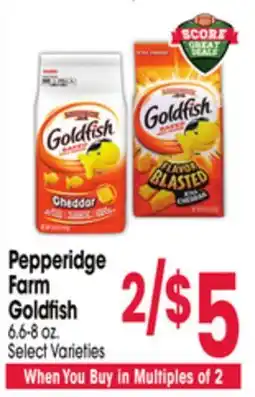 Jewel-Osco Pepperidge Farm Goldfish offer