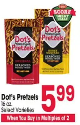 Jewel-Osco Dot's Pretzels offer
