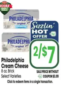 Jewel-Osco Philadelphia Cream Cheese offer