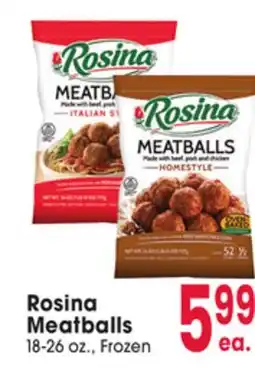 Jewel-Osco Rosina Meatballs offer