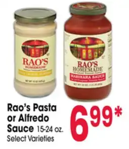 Jewel-Osco Rao's Pasta or Alfredo Sauce offer