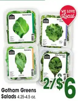 Jewel-Osco Gotham Greens Salads offer