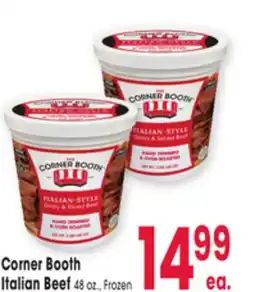 Jewel-Osco Corner Booth Italian Beef offer