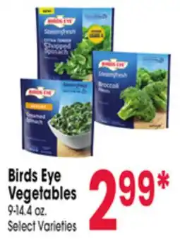 Jewel-Osco Birds Eye Vegetables offer
