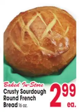 Jewel-Osco Crusty Sourdough Round French Bread offer
