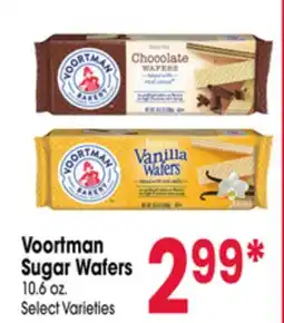Jewel-Osco Voortman Sugar Wafers offer