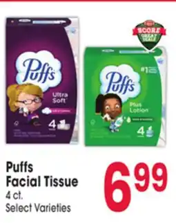 Jewel-Osco Puffs Facial Tissue offer