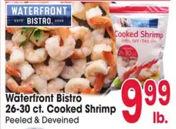 Jewel-Osco Waterfront Bistro 26-30 ct. Cooked Shrimp offer