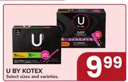 Jewel-Osco U BY KOTEX offer
