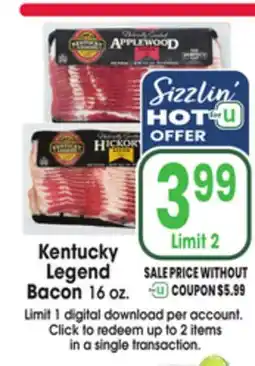 Jewel-Osco Kentucky Legend Bacon offer