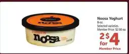 Safeway Noosa Yoghurt offer
