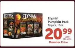 Safeway Elysian Pumpkin Pack offer