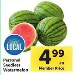 Safeway Personal Seedless Watermelon offer
