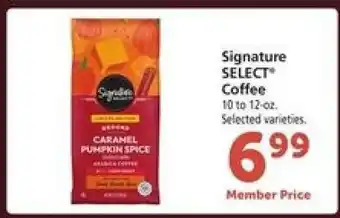 Safeway Signature Select Coffee offer