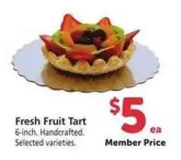 Safeway Fresh Fruit Tart offer