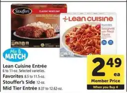 Safeway Lean Cuisine Entrée offer