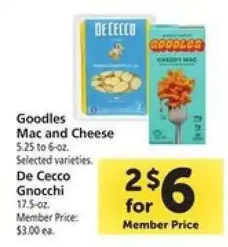 Safeway Goodles Mac and Cheese offer