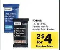 Safeway RXBAR offer