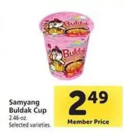 Safeway Samyang Buldak Cup offer