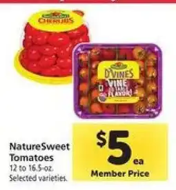 Safeway NatureSweet Tomatoes offer