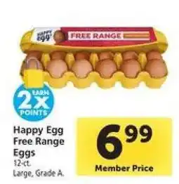 Safeway Happy Egg Free Range Eggs offer