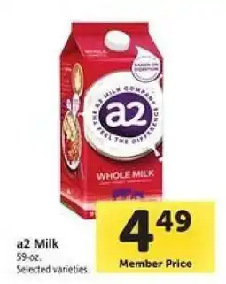 Safeway a2 Milk offer