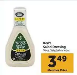 Safeway Ken's Salad Dressing offer