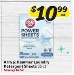Winn Dixie Arm & Hammer Laundry Detergent Sheets offer