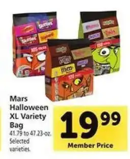 Safeway Mars Halloween XL Variety Bag offer