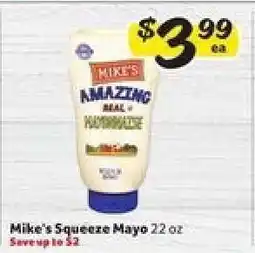 Winn Dixie Mike's Squeeze Mayo offer