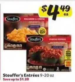 Winn Dixie Stouffer's Entrées offer