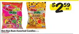 Winn Dixie Bon Bon Bum Assorted Candies offer