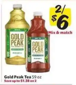 Winn Dixie Gold Peak Tea offer