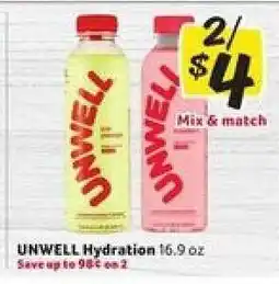 Winn Dixie Unwell Hydration offer
