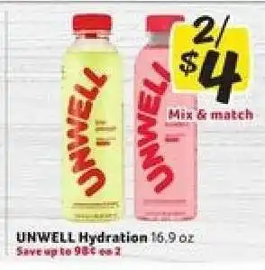 Winn Dixie Unwell Hydration offer