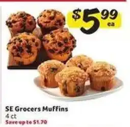 Winn Dixie SE Grocers Muffins offer