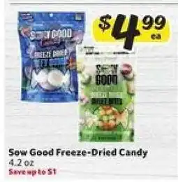 Winn Dixie Sow Good Freeze-Dried Candy offer