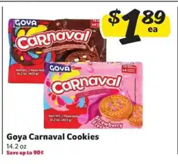 Winn Dixie Goya Carnaval Cookies offer