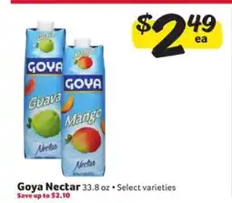 Winn Dixie Goya Nectar offer