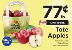 ShopRite Tote Apples offer