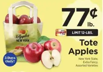 ShopRite Tote Apples offer